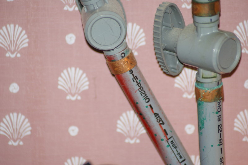 polybutylene pipe in charleston home inspection